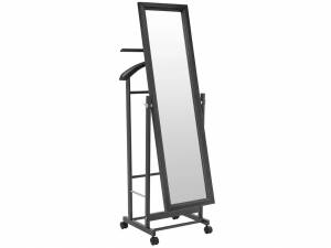 Вешалка костюмная с зеркалом на колесах В 24Н венге Вешалка костюмная с зеркалом на колесах В 24Н венге