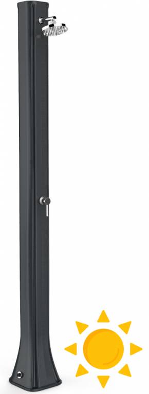 Душ солнечный Big Happy Five F 600 антрацит 290х260х2150 мм Душ солнечный Big Happy Five F 600 антрацит 290х260х2150 мм