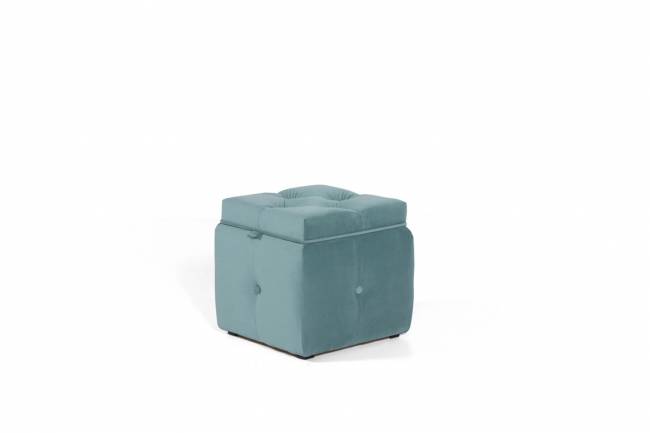Пуф Арий Kolibri aquamarine, аквамарин