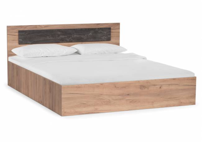 Taika 160х200 дуб золотой / камень темный