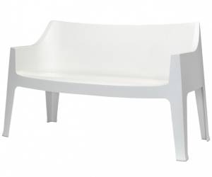 Диван пластиковый Coccolona лен 1410х600х830 мм Диван пластиковый Coccolona лен 1410х600х830 мм