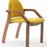 Стул-кресло Джуно 2.0 орех/жёлтый