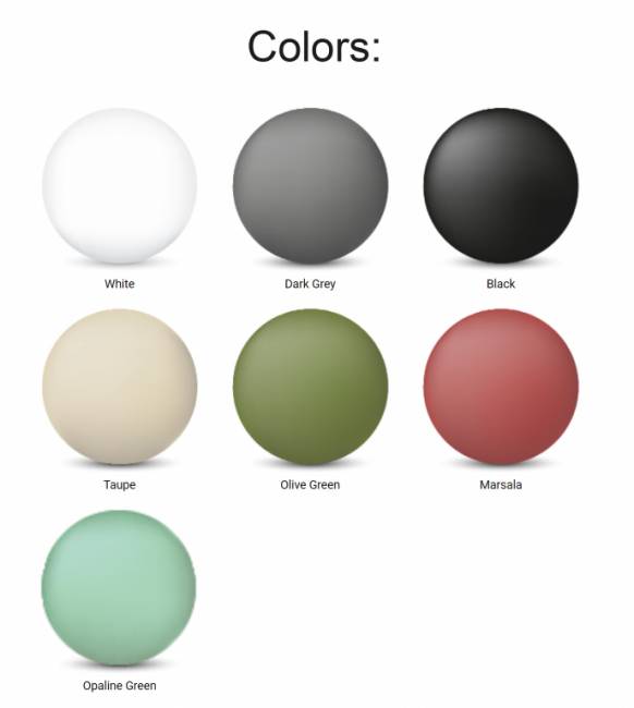 Стол пластиковый складной Helen Folding Table Ø60 оливковый Ø600х740 мм