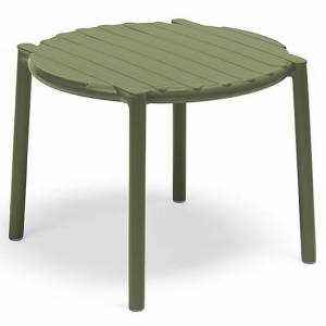 Столик пластиковый журнальный Doga агава Ø500х400 мм Столик пластиковый журнальный Doga агава Ø500х400 мм