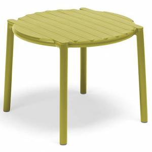 Столик пластиковый журнальный Doga грушевый Ø500х400 мм