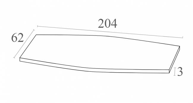 Матрас для шезлонга Slim черный 2040х620х30 мм Матрас для шезлонга Slim черный 2040х620х30 мм