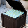 Квадратный сундук Cube Rattan 208л